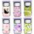 Ins Color Swan Floral Cat Phone Case For iPhone 17Air 17 16 15 14 13 12 11 Pro Max Plus Mini X XR XS Y2K Back Shockproof Cover