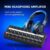 8 Channel Headphone Amplifier Ultra-Compact Sound Amplifier With Power Adapter HA800S Stereo Amplifier for Music Mixer Recording