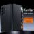 Carbon Fiber Pattern Leather Magnetic Phone Case For Galaxy Z Fold 7 6 5 4 Business Window View Wireless Charging Cover H260305