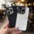 outdoors phone case for iphone 17 16 15 14 plus 13 12 11 pro max cover Luxury funda embossing Cross pattern leather cases J260530