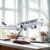 Scale 47CM Airplane Toy A350 Fin-land Airways Model With lights and wheels Diecast Resin Plane Collection Gifts C260909