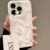Kawaii Cherry Bow Heart Pattern Clear Phone Case For iPhone 16 15 14 13 12 11 17 Pro Max Plus Air 17Pro INS Style Macaron Cover