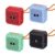 Portable Bluetooth 5.3 Wireless Speaker, Outdoor Speaker Support TF Card & USB Playback, USB Rechargeable Desktop Audio Player