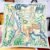 Shl 90cm Luxury Twill Silk Scarf Graffiti Horse Print Square Scarves Women Hijabs Bandana Foulard Neckerief Head Scarves M250709 M260728