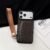 Halloween Tri-fold Wallet Designer Phone Case Card Holder for Apple iPhone 18 17 Pro Max Samsung Galaxy S26 Luxury Pebbled Leather Wrist Strap Coque Luxe Fundas Brown