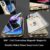 360Full Protection Metal Magnetic Double Sided Glass Snap Lock Phone Case For iPhone 15 13 12 14 Pro Max Cover H260305