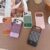 Fashion Luxury Designer Phone Case for Samsung S26 S25 S24 S23 S22 S21 S20 Plus Galaxy Note 20 10 Pro Leather Shell iPhone 17 Pro max 16 15 14 13 Pro Max X Xs Xr 8 7 Cover