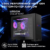 Lenovo Legion Tower 5 Intel, Eclipse Black – Gaming Desktop | Gaming PC – Intel® Core™ Ultra 5 225 – 512 GB SSD – 16 GB RAM | 90YACTO1WWIN1