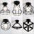 Vintage Ceiling Lights Lamparas De Techo lustre Luminaria Abajur Ceiling Lamp Home Lighting Avize Luminaire Living Room Lights