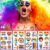 10 Sheets Pride Day Temporary Tattoos Disposable LGBT Colorful Rainbow Stickers Waterproof Face Arm Makeup Body Art
