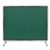 VEVOR Welding Screen with Frame, 6′ x 8′ Welding Curtain Screen, Flame-Resistant Vinyl Welding Protection Screen on 4 Swivel Wheels (2 Lockable), Moveable & Professional for Workshop/Industrial, Green
