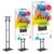 VEVOR Poster Stand, Adjustable Height Up to 75″, Double-Sided Heavy Duty Pedestal Sign Holder, Floor Standing Sign Holder Banner Stand with Shock-absorbing Base for Display, for Board and Foam, Black