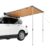 VEVOR Car Side Awning, Large 6.6′ x 8.2′ Shade Coverage Vehicle Awning, PU3000mm UV50+ Retractable Car Awning with Waterproof Storage Bag, Height Adjustable, Suitable for Truck, SUV, Van, Campers