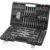 VEVOR Tap and Die Set, 116-Piece Include Metric and SAE Size, Bearing Steel Taps and Dies, Essential Threading Tool for Cutting External Internal Threads, with Complete Accessories and Storage Case