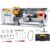 VEVOR Metal Lathe Machine, 7” x 13.78”, Precision Benchtop Power Metal Lathe, 0-2200 RPM Continuously Variable Speed, 500W Brush Motor Metal Gears, with Tool Box for Processing Precision Parts